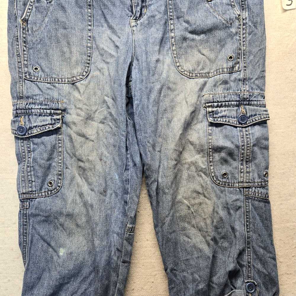 Vintage Cato Jeans Mid-Rise Capri 5-Pocket Zip Cl… - image 3