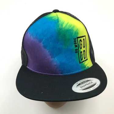 Vintage NEW Do More Good Hat Cap Snapback Black B… - image 1