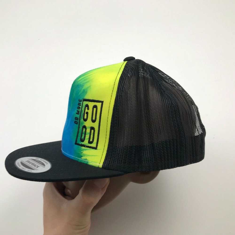 Vintage NEW Do More Good Hat Cap Snapback Black B… - image 3