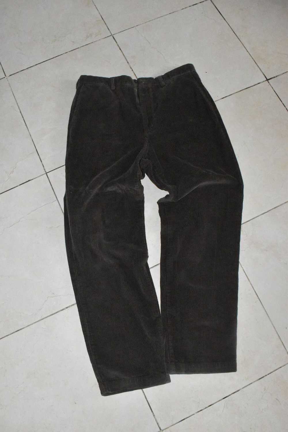 Vintage Brown Corduroy loose leg pants - image 2