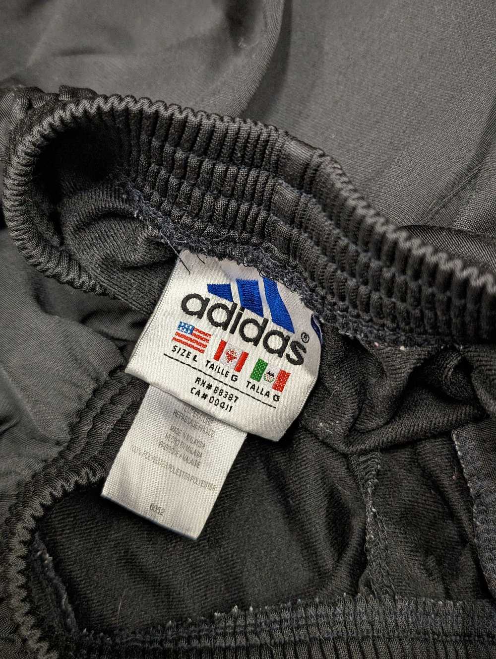 Adidas × Streetwear × Vintage Adidas Y2K Black Pa… - image 6