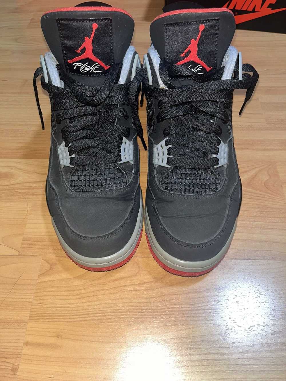 Jordan Brand × Nike Jordan 4 Retro Bred (2019) Me… - image 4