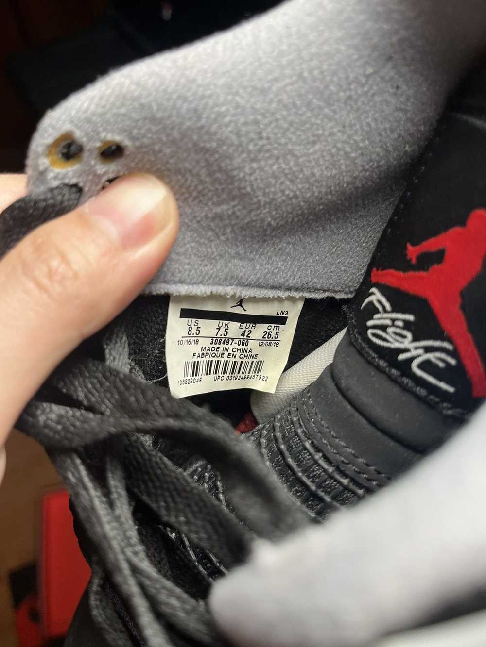 Jordan Brand × Nike Jordan 4 Retro Bred (2019) Me… - image 7