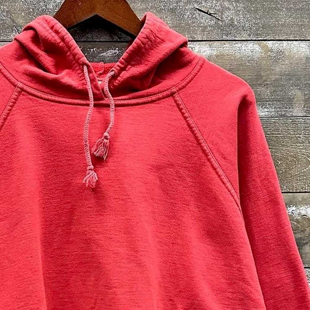 Vintage Vintage 1990s Red Pullover Hoodie Sweatsh… - image 2