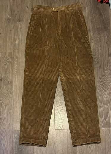 Vintage Vintage 70s Brown wide Corduroy Pants
