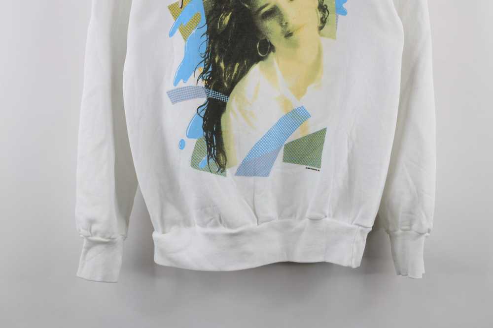 Vintage Vintage 80s Out Pop Band Tiffany Crewneck… - image 3