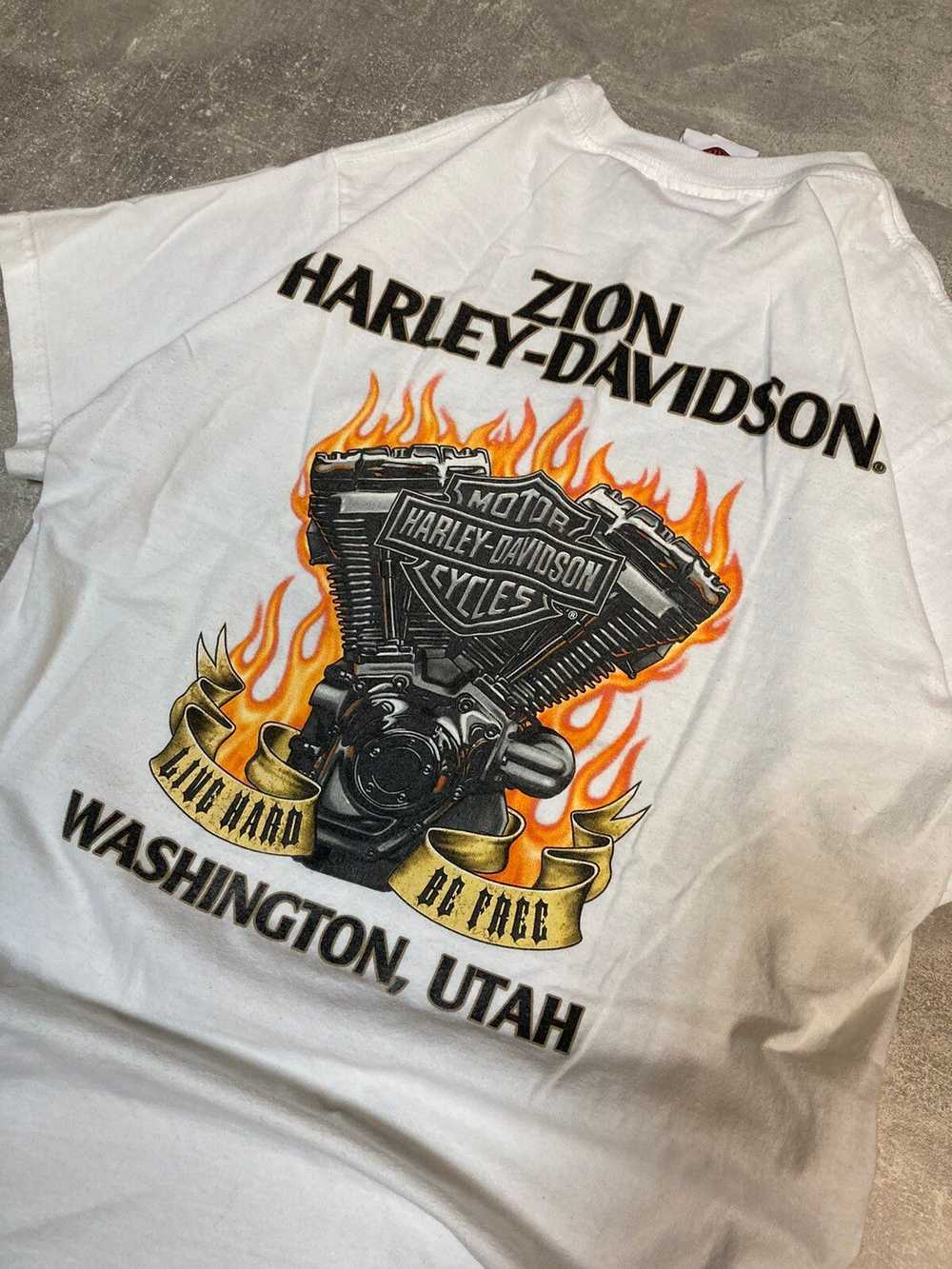 Harley Davidson × Racing × Vintage Harley Davidso… - image 2