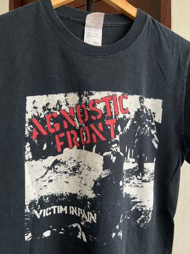 Band Tees × Vintage Vintage 00's Agnostic Front s… - image 1