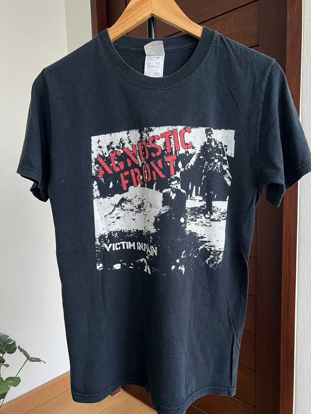 Band Tees × Vintage Vintage 00's Agnostic Front s… - image 3