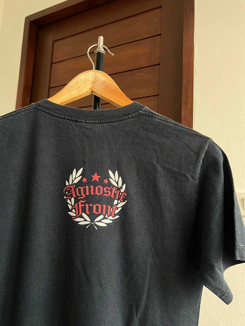 Band Tees × Vintage Vintage 00's Agnostic Front s… - image 4