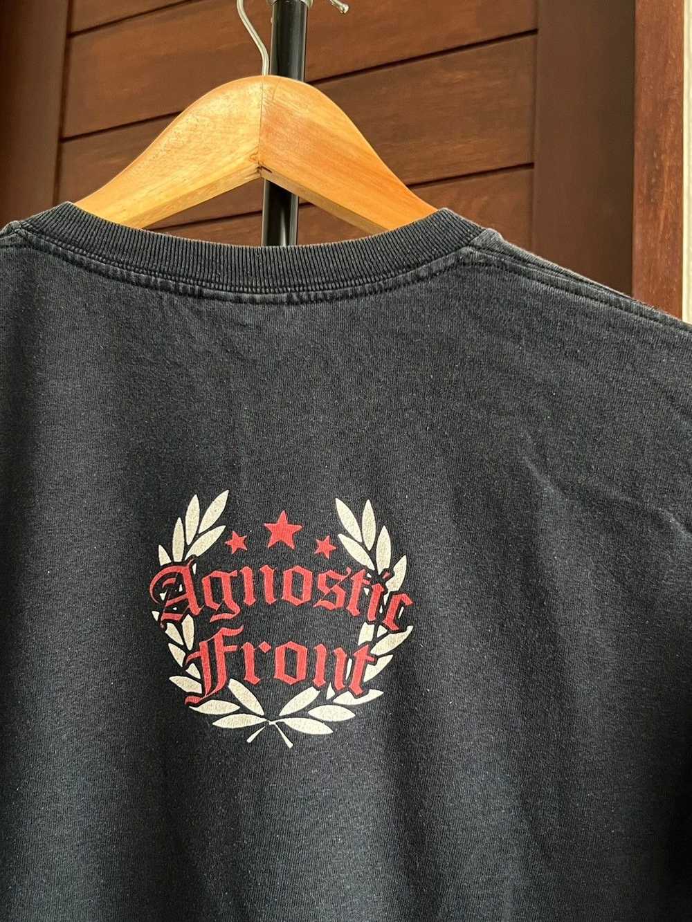 Band Tees × Vintage Vintage 00's Agnostic Front s… - image 5