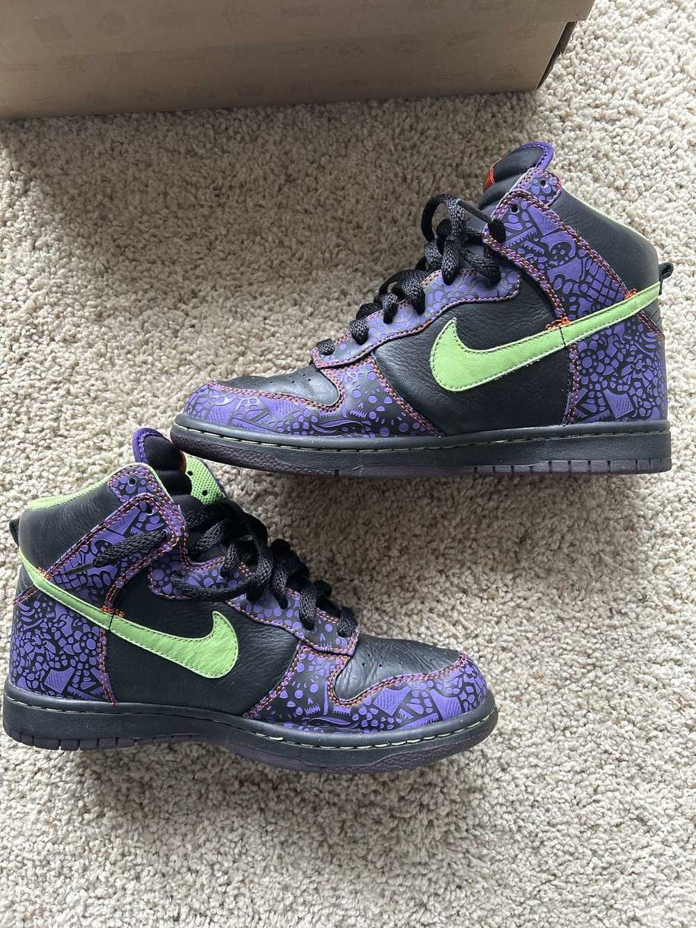 Nike Nike Dunk High Day Of The Dead - image 2
