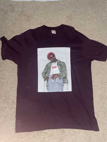 Supreme FW22 Andre 3000 Signature Supreme Tee - image 1