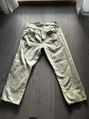 Levi's Beige 501 Levi’s jeans