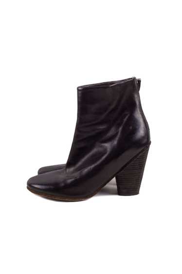 Marsell MARSELL BLACK LEATHER BOOTIES