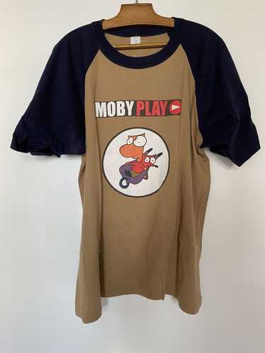 Band Tees × Vintage Moby Play shirt rare tour 90s