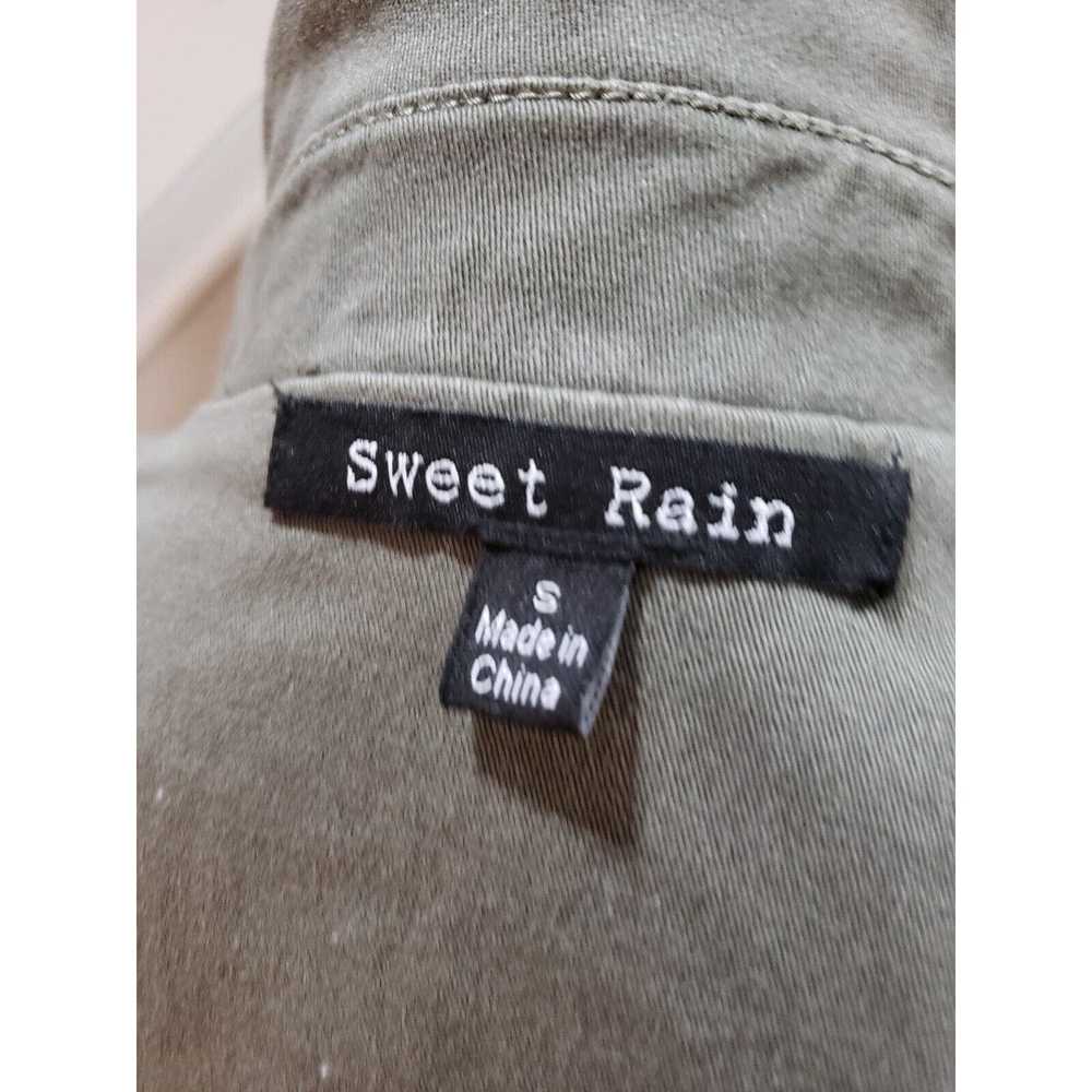 Other Sweet Rain Cotton Embellished Zip Military … - image 10