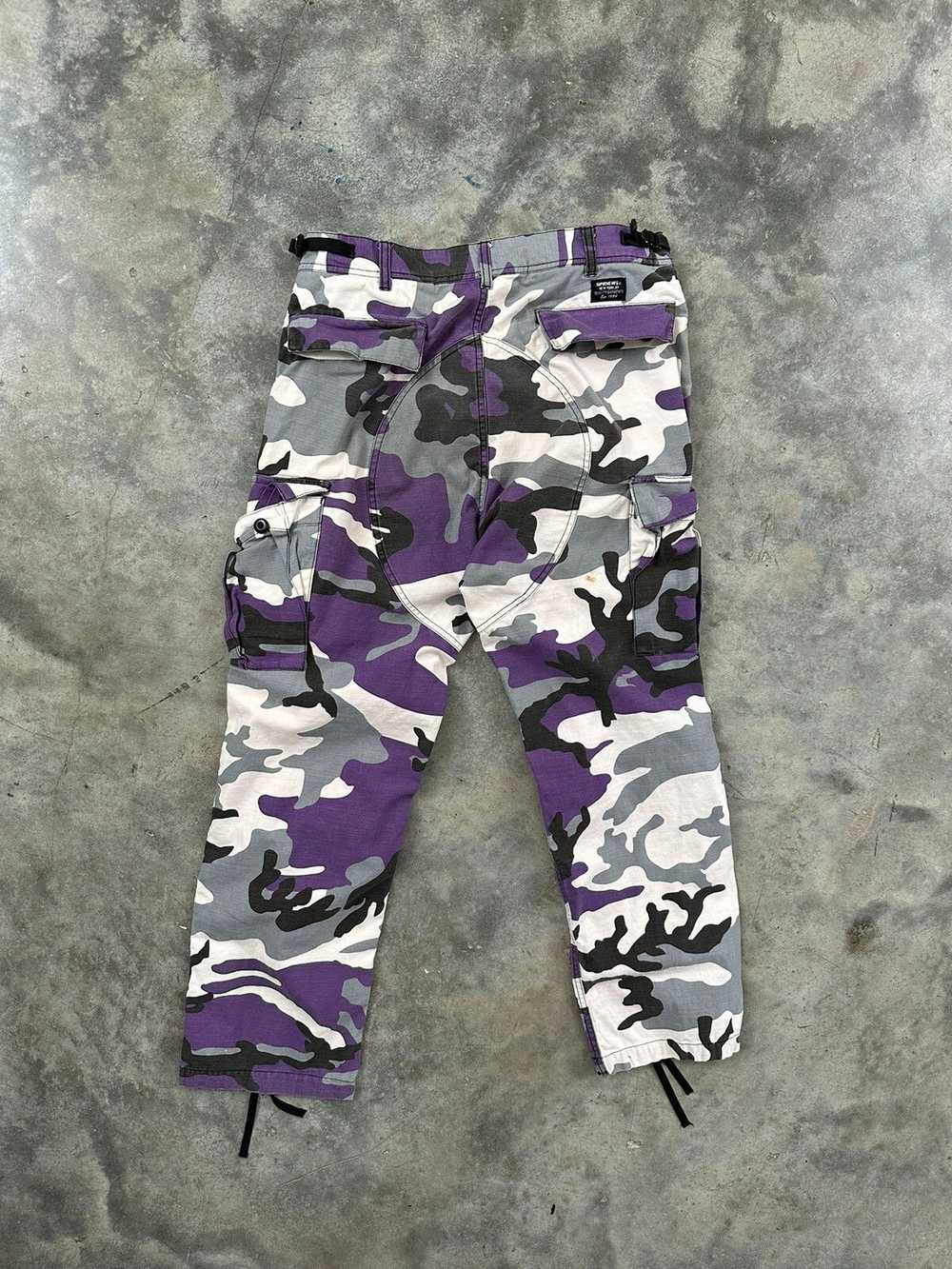 Supreme Supreme Purple Cargo Pants Sz. 32 Camoufl… - image 5