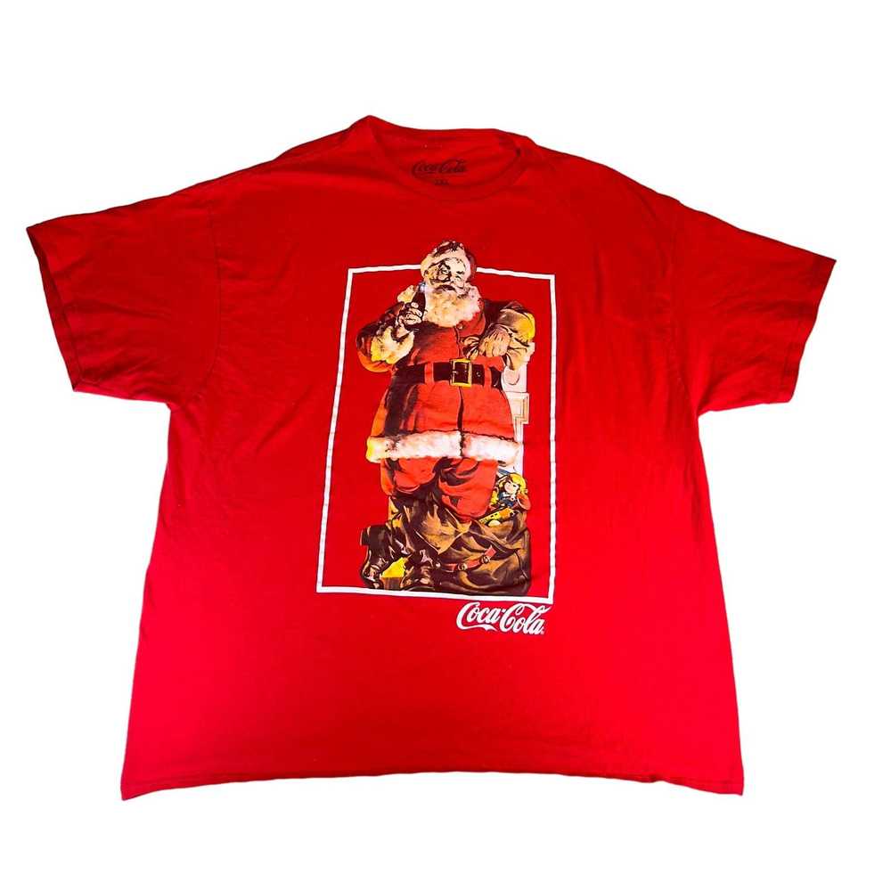 Coca Cola Coca-Cola Christmas T-Shirt Men's XXL 1… - image 1