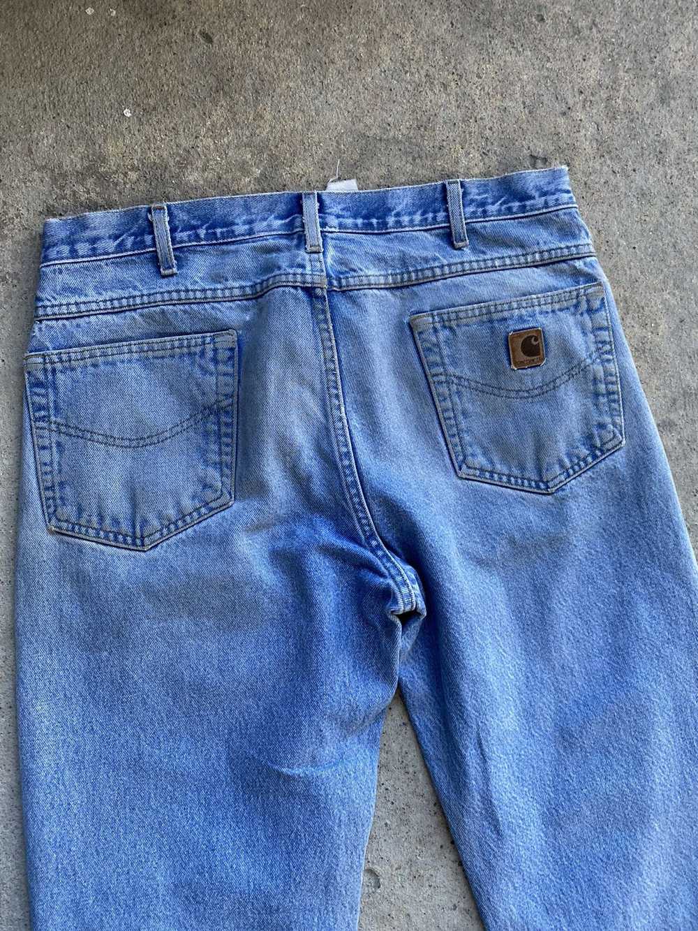 Carhartt × Vintage Vintage Carhartt Denim Jeans - image 5