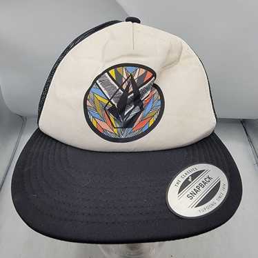 Volcom Volcom Tidal Motion White Black Trucker Ha… - image 1