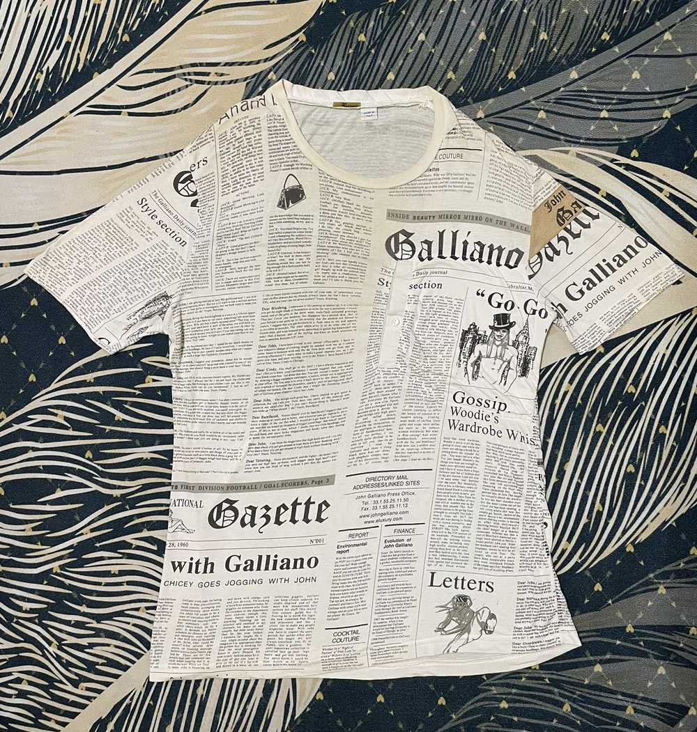 Designer × John Galliano × Vintage Vintage Gazett… - image 1