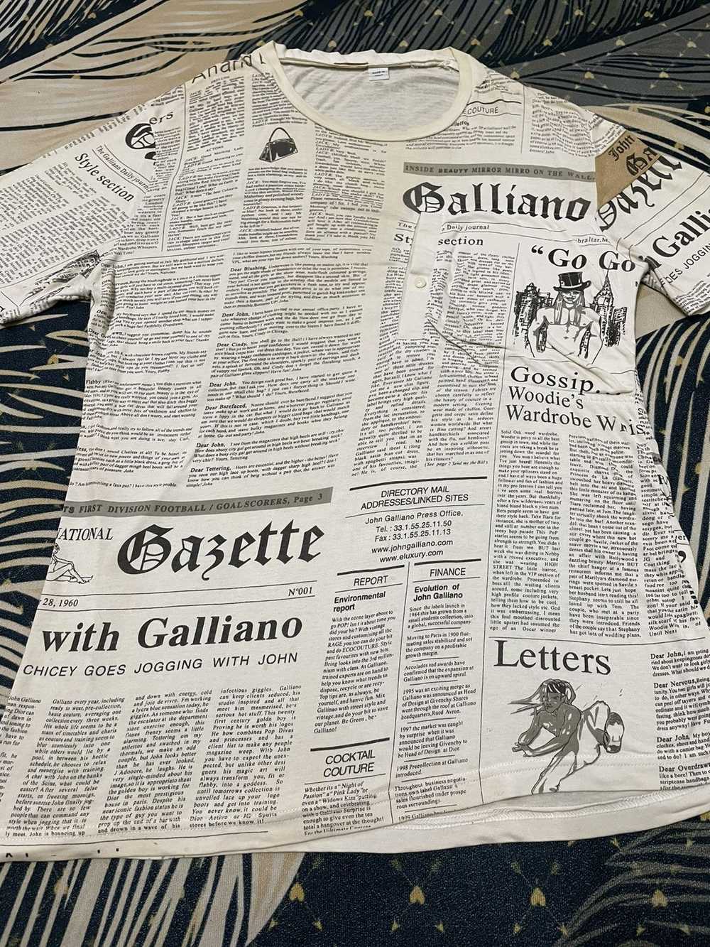 Designer × John Galliano × Vintage Vintage Gazett… - image 3