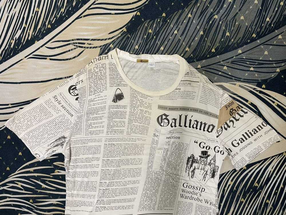 Designer × John Galliano × Vintage Vintage Gazett… - image 7