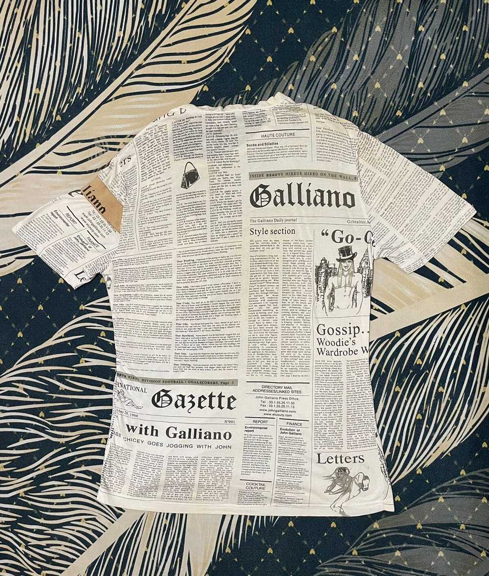 Designer × John Galliano × Vintage Vintage Gazett… - image 9