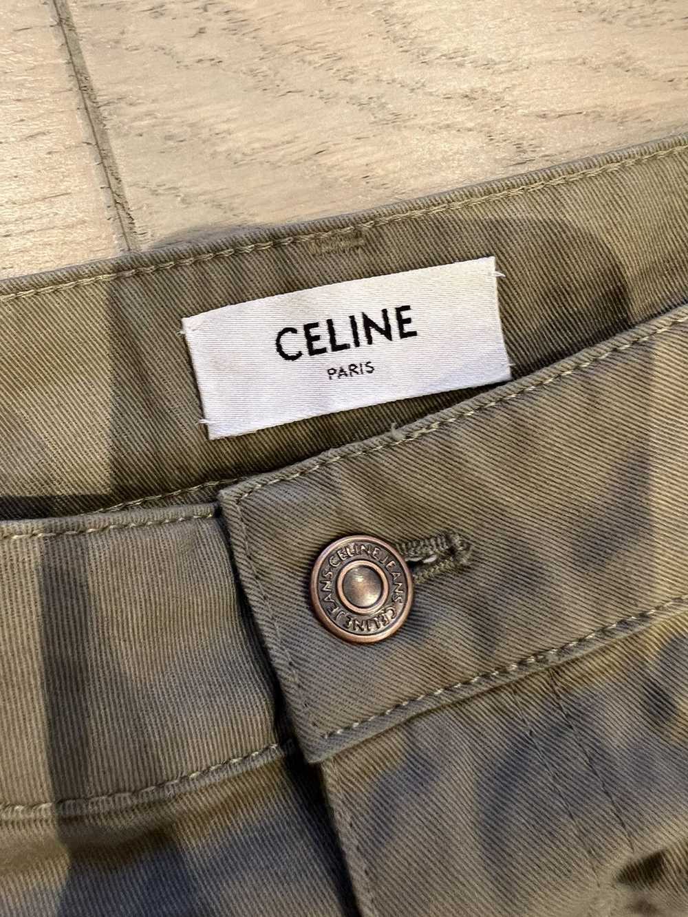 Celine Celine Skate regular straight fit Chino Pa… - image 8