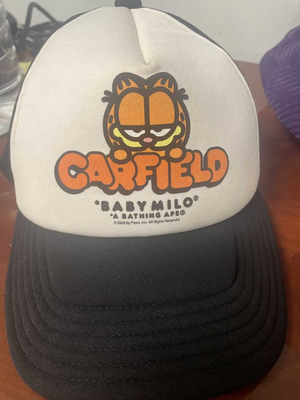 Bape × Garfield Bape x Garfield Mesh Cap - image 1