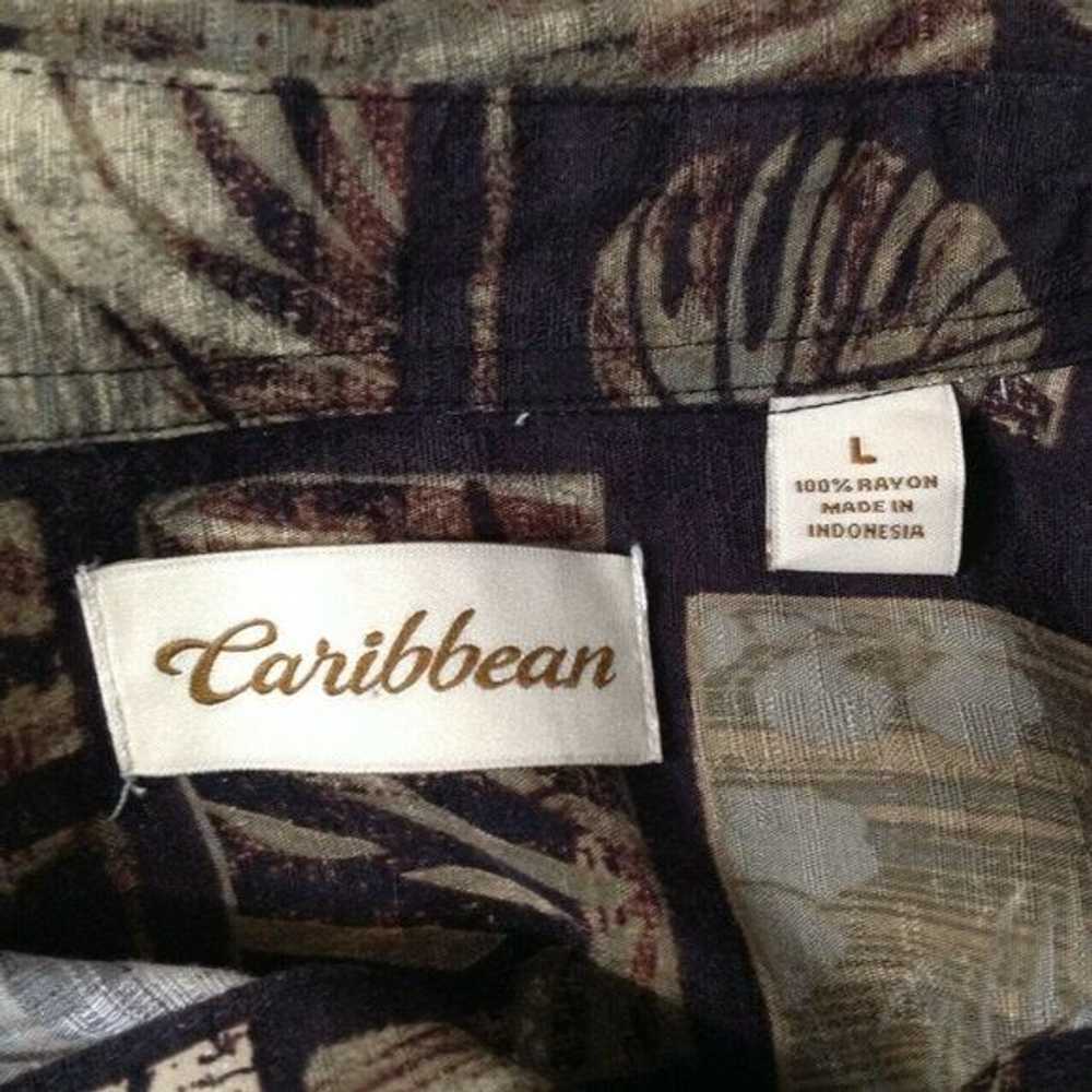Caribbean Caribbean Hawaiian Tropical Men's Shirt - image 4