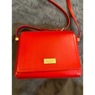 Authentic Kate Spade Digital selling Red Convertible Crossbody Bag