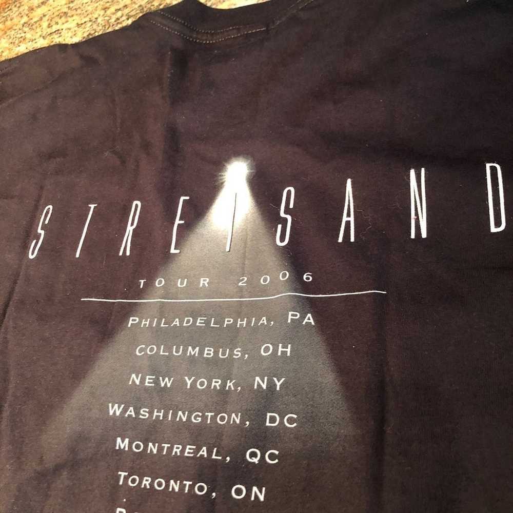 Barbra Streisand Concert Tour T Shirt - image 3