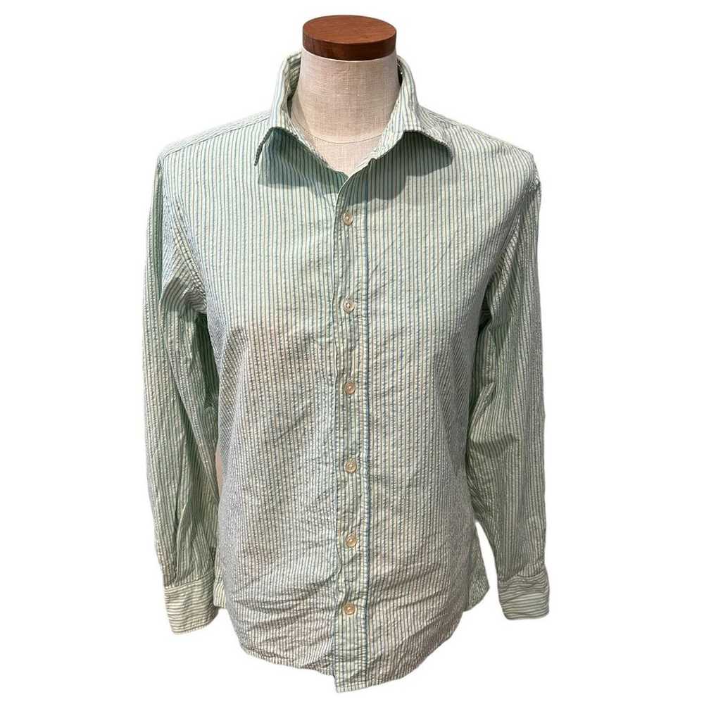 Vintage Emanuel Ungaro Striped Button down shirt - image 1