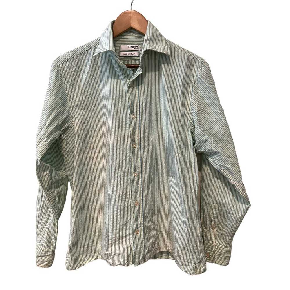Vintage Emanuel Ungaro Striped Button down shirt - image 5