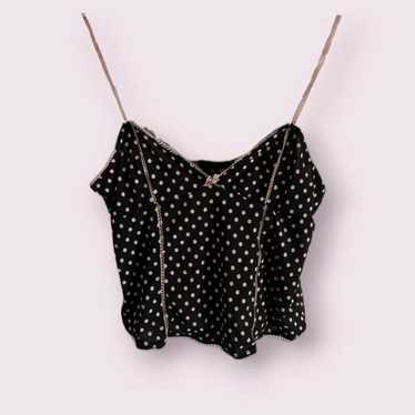 Coquette Polka Dot Tank Top - image 1