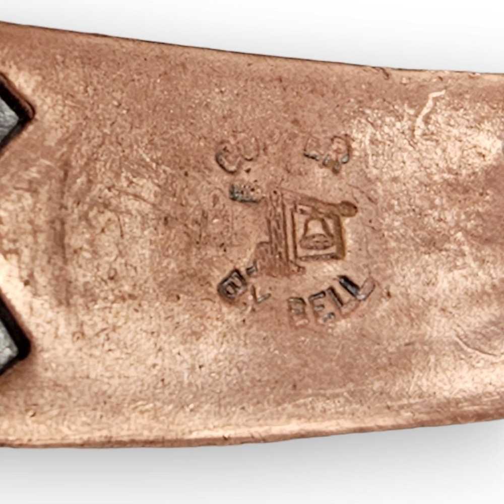 Bell Trading Post Copper Cuff Bracelet Vtg Southw… - image 6