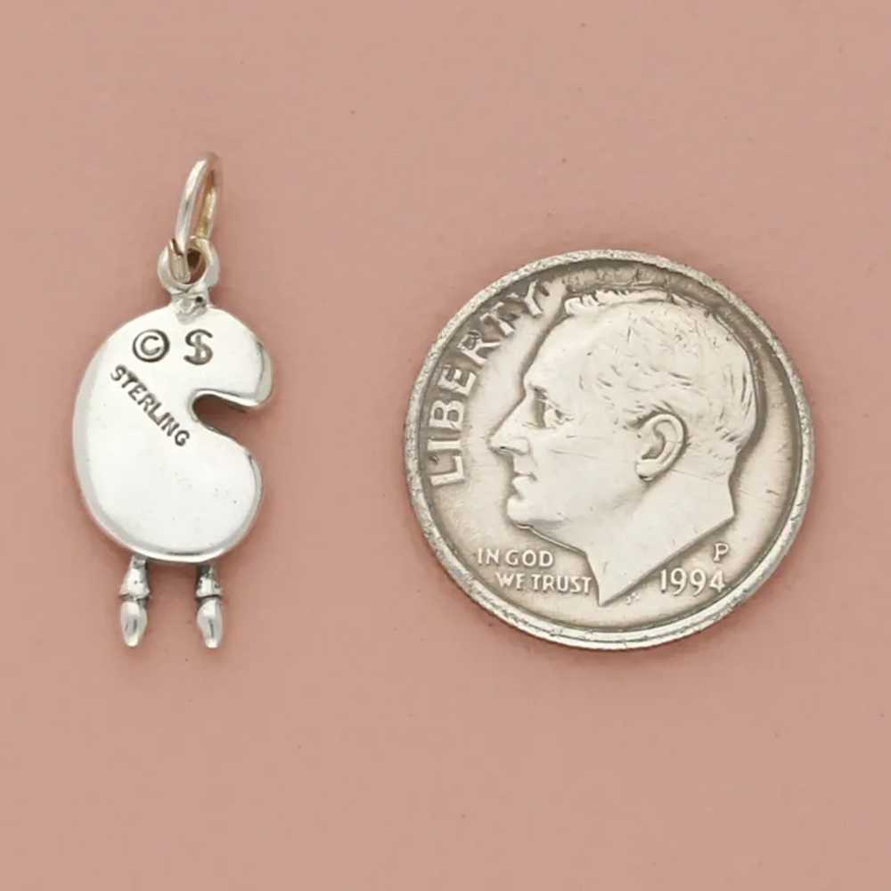 Sterling Silver Artist Painters Palette Charm - image 4