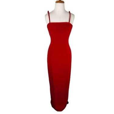 Medium Y2K Vintage Red Glitter Prom Dress by City Triangles -  Canada
