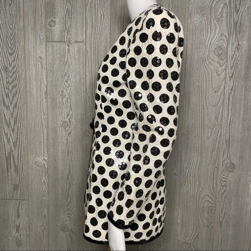 Vintage A.J Bari sequin polka dot  blazer jacket … - image 4