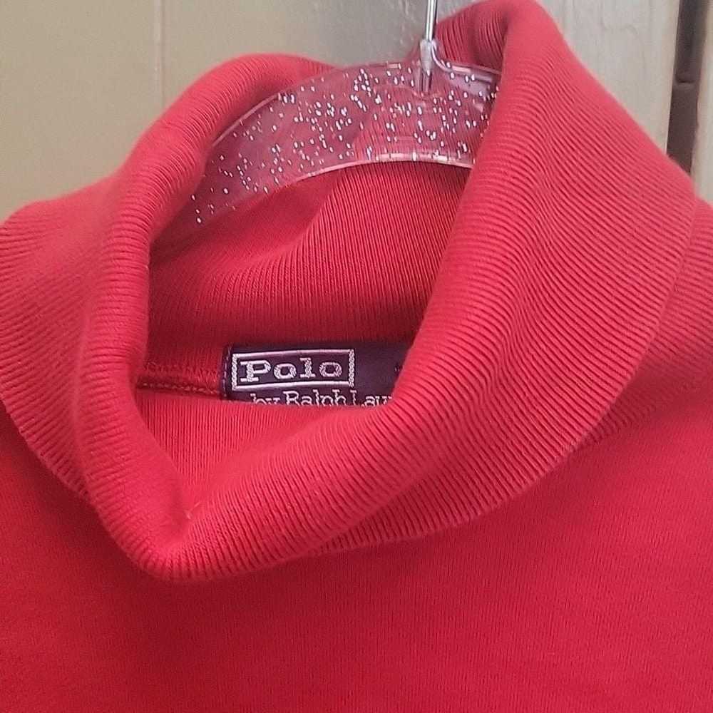 Polo Ralph Lauren long sleeve turtleneck sweatshi… - image 3