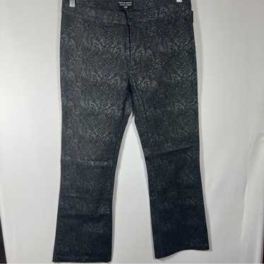 Polo Jeans Co. Black snake print pants Size 4 - image 1