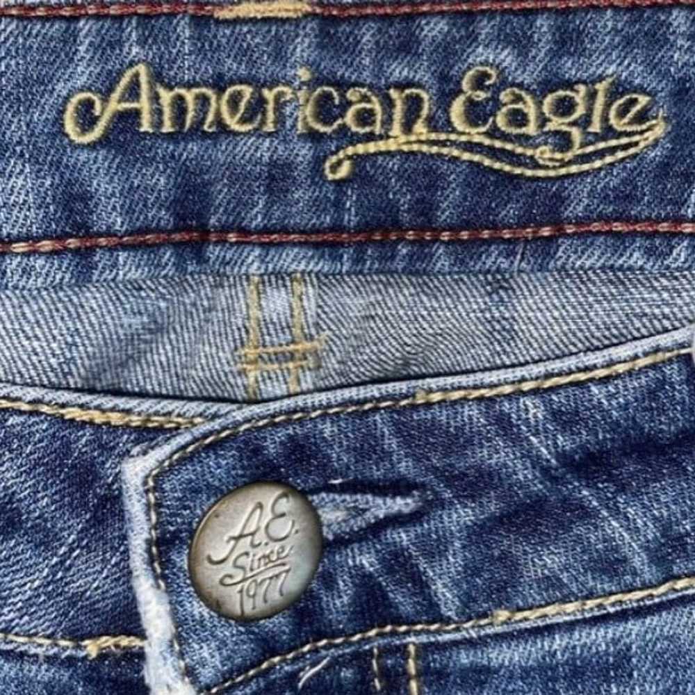 American Eagle vintage HIPSTER low rise jeans siz… - image 10