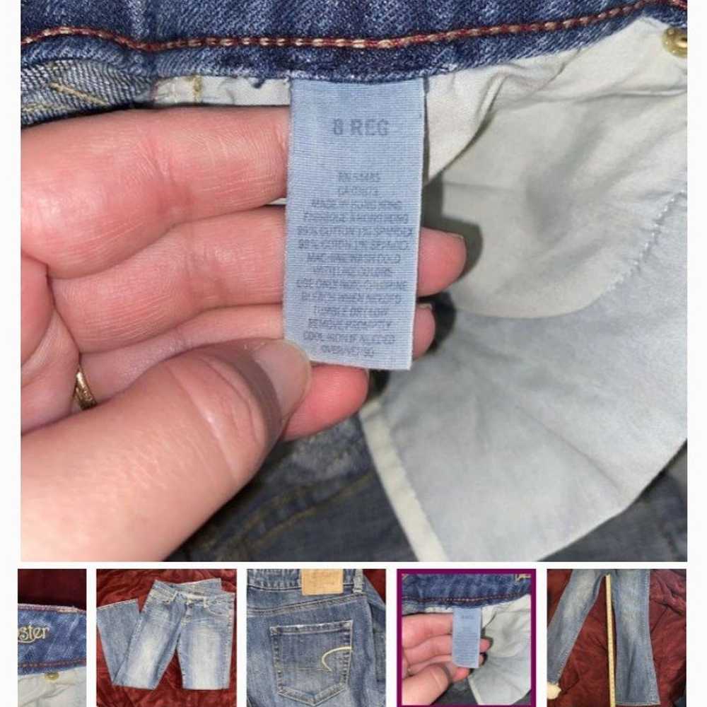 American Eagle vintage HIPSTER low rise jeans siz… - image 8