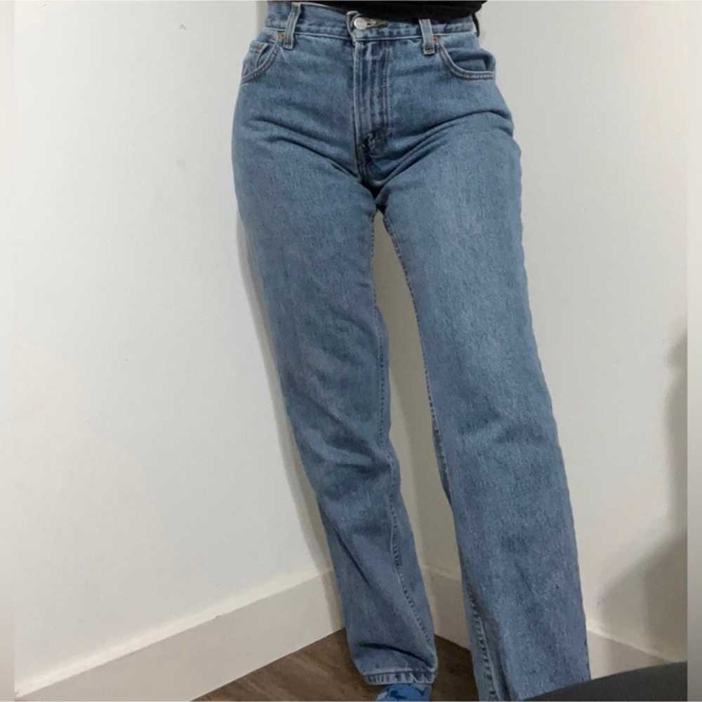 VTG LEVIS 550 RELAX TAPER MOM WOMANS 6 - image 2