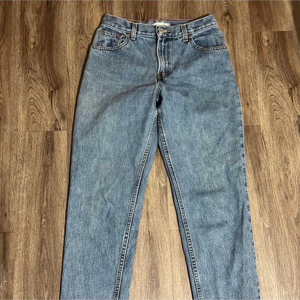 VTG LEVIS 550 RELAX TAPER MOM WOMANS 6 - image 5