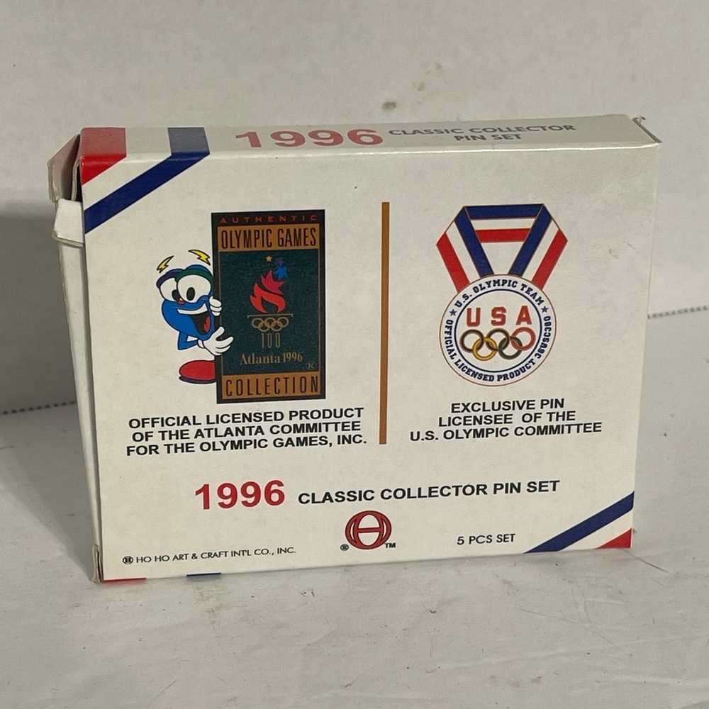 Vintage 1996 Atlanta Olympics USA Big Logo SnapBa… - image 9