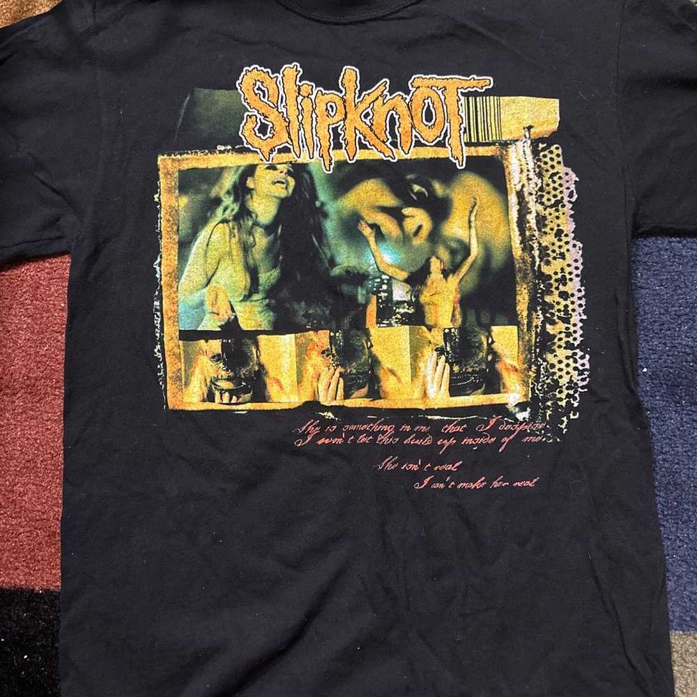 Slipknot subliminal verses 2005 tour shirt size m… - image 1