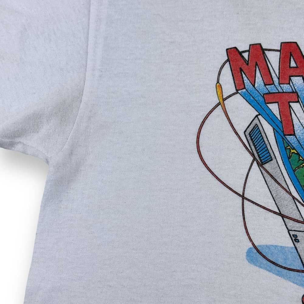 Vintage Math Shirt Adult EXTRA SMALL White 90s Ch… - image 5